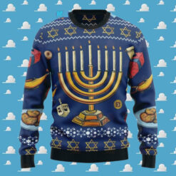 Jewish Hanukkah Holiday Ugly Christmas Sweater