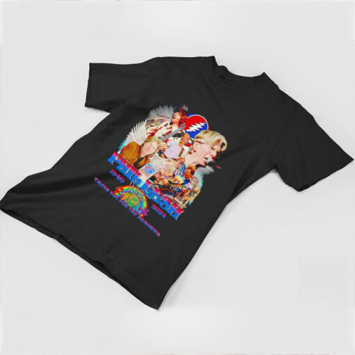 Jill Lesh Grateful Dead 1940 2024 thank you for the memories shirt