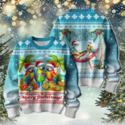 Jimmy Buffett Christmas In Margaritaville Merry Buffettmas Ugly Sweater