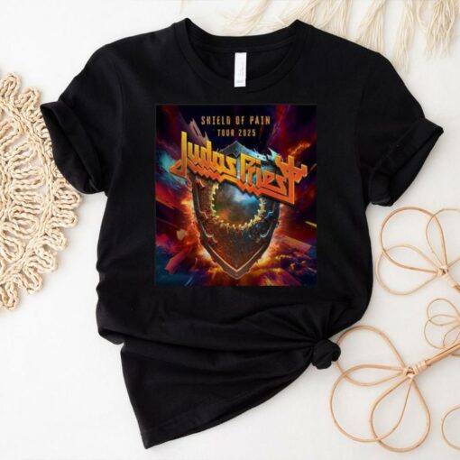 Judas Priest Shield Of Pain Tour 2025 Shirt