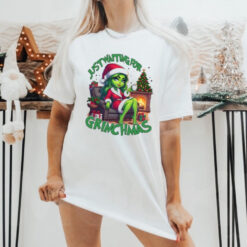 Just Waiting For Grinchmas, Funny Grinch Shirt, Grinch Shirts