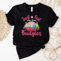 Just a girl who loves Budgerigar vintage shirt