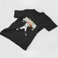 Karson Johnson Jacksonville Softball caricature shirt