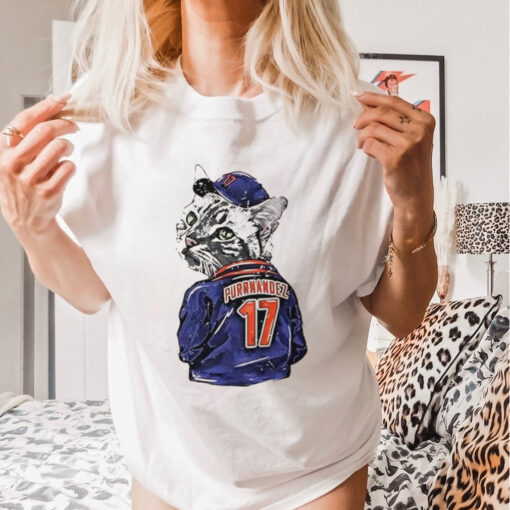 Keith Hernandez New York M Purrnandez Jacket Wht cat shirt