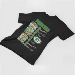 Legends Green Bay Packers names and signatures shirt