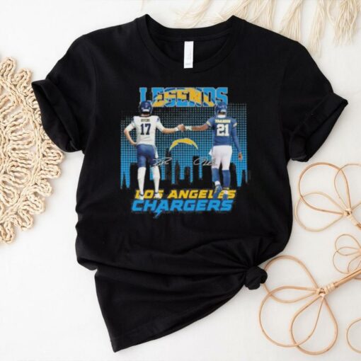 Legends Philip Rivers And Ladainian Tomlinson Los Angeles Chargers Shirt