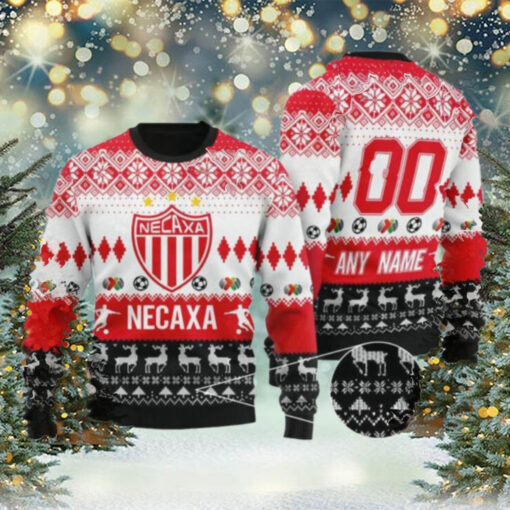 Liga MX Club Necaxa 2024 Customized Ugly Christmas Sweater