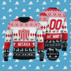 Liga MX Club Necaxa 2024 Customized Ugly Christmas Sweater