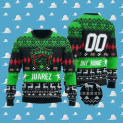 Liga MX FC Juarez 2024 Customized Ugly Christmas Sweater