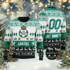 Liga MX Santos Laguna 2024 Customized Ugly Christmas Sweater