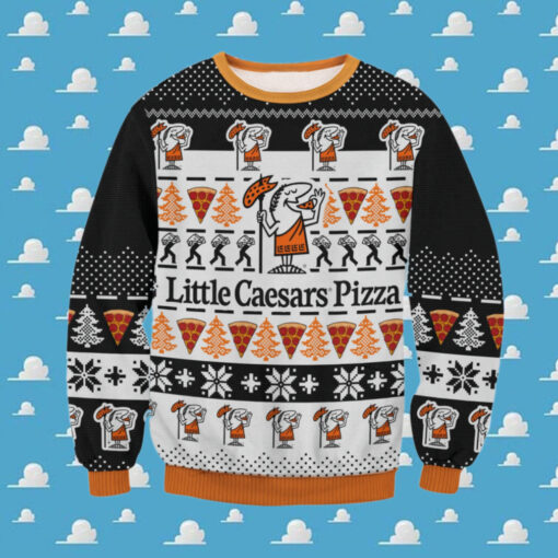 Little Caesars Pizza Ugly Sweater.