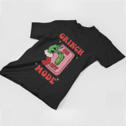 Little Grinch Mode On Off Lovers Shirt