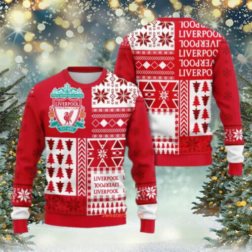 Liverpool Christmas 2024 Ugly Sweater