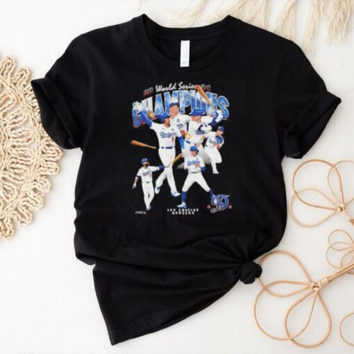 Los Angeles Dodgers 2024 World Series Champions players graphic shirt