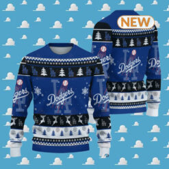 Los Angeles Dodgers Baseball Christmas Ugly Sweater