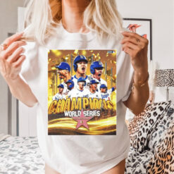 Los Angeles Dodgers World Series Champions For The 8th Time In Franchise History – Hollywood Walk Of Fame t shirt