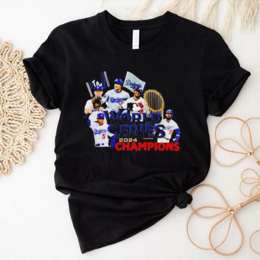 Los Angeles Dodgers World Series Champions lineup 2024 shirt