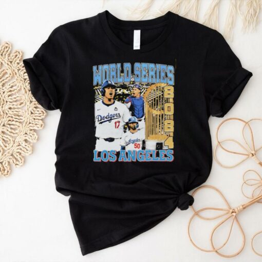 Los Angeles World Series Champions 2024 2 sides vintage shirt