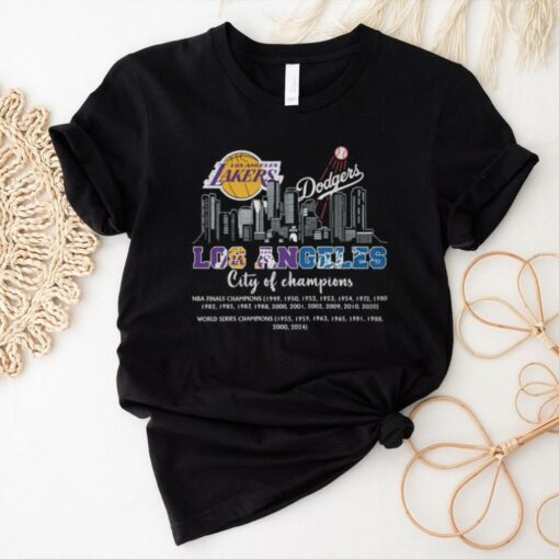 Los angeles city of champions shirt