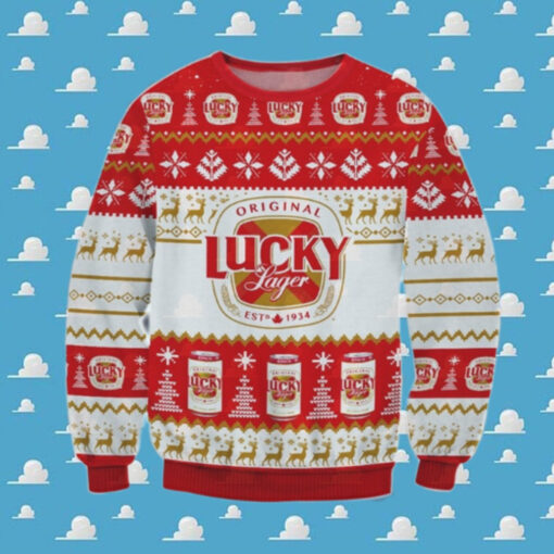 Lucky Lager Ugly Sweater