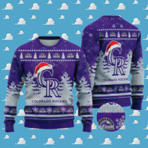 MLB Colorado Rockies Special Christmas Ugly Sweater – Narides