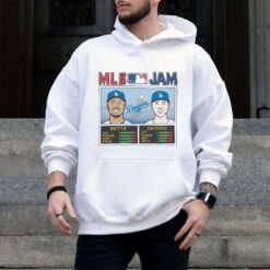 MLB Jam Dodgers Betts and Ohtani 2024 World Series Champions Los Angeles Dodgers Shirt