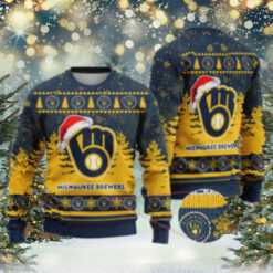 MLB Milwaukee Brewers Special Christmas Ugly Sweater – Narides