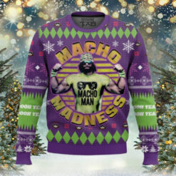 Macho Madness Macho Man Ugly Sweater