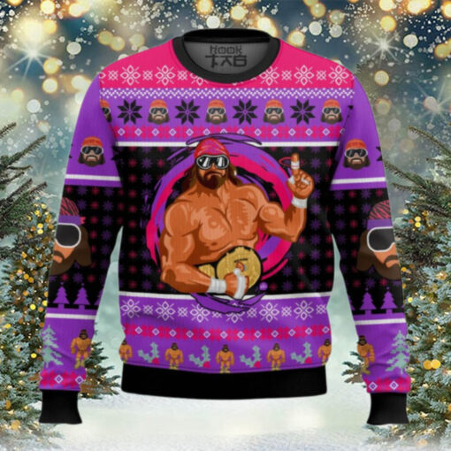 Macho Man Ugly Sweater