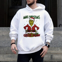 Make Christmas Great again Santa Grinch Trump old 2024 shirt