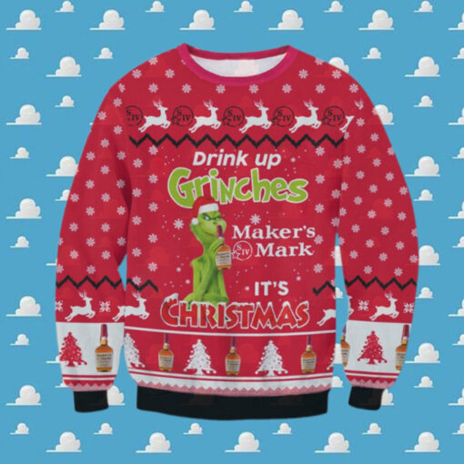 Maker’s Mark Drink Up Grinches Ugly Sweater