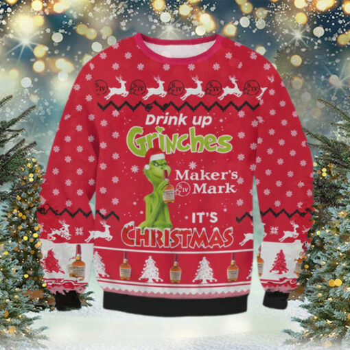 Maker’s Mark Drink Up Grinches Ugly Sweater