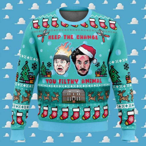 Marv Merchants Harry Lyme Home Alone Ugly Christmas Sweater