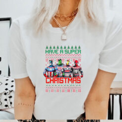 Marvel Superheroes have a super Christmas 2024 shirt