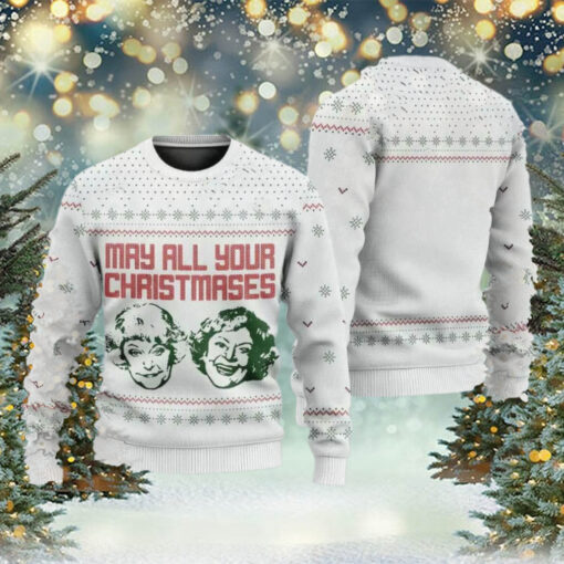 May All Your Christmases Ugly Christmas Sweater