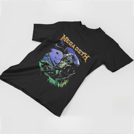 Megadeth Crush The World Copter Pilot 2023 Fall Tour Shirts