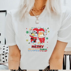 Merry Christmas Bluey Shirt