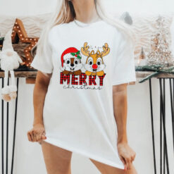 Merry Christmas Chip and Dale Antler Double Trouble shirt