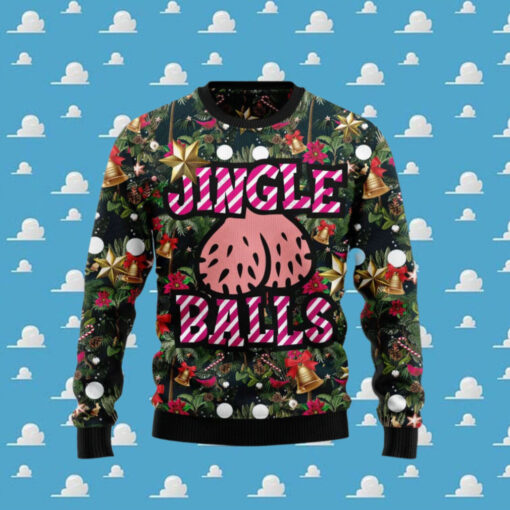 Merry Christmas Jingle Balls Ugly Ugly Christmas Sweater