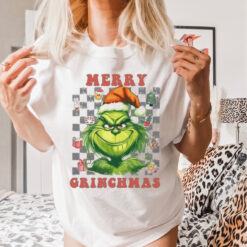 Merry Grinchmas Sweatshirt, Funny Grinch TShirt, Grinch Shirt