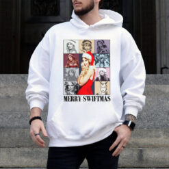 Merry Swiftmas Taylor Swift Christmas Sweatshirt, Festive Swiftie Holiday Sweater