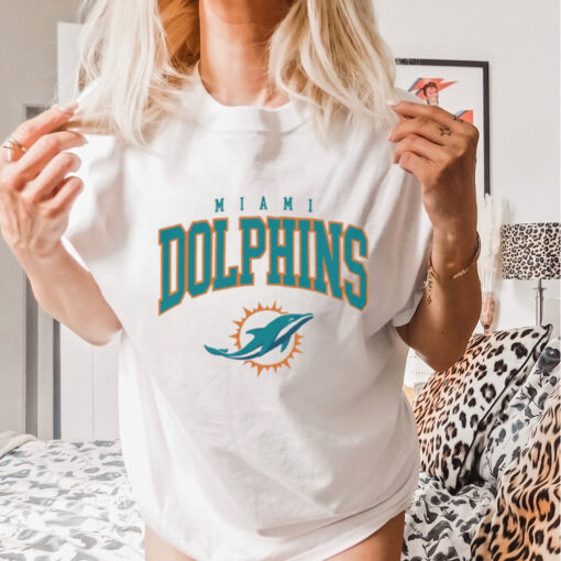 Miami Dolphins Classic Arched Logo Shirt