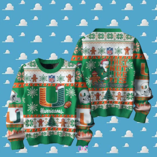 Miami Hurricanes Christmas Special Ugly Sweater