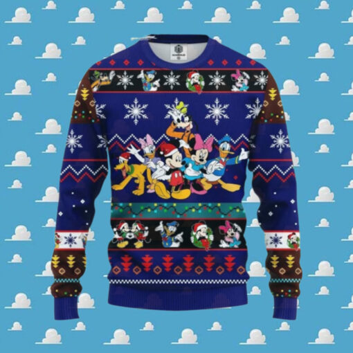 Mice Family Disney Ugly Christmas Sweater Gift For Holiday 2024