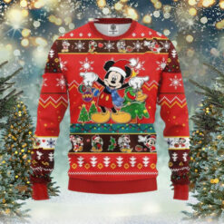 Mice Mickey Xmas Ball Disney Ugly Christmas Sweater Gift For Holiday 2024