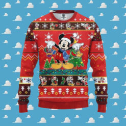 Mice Mickey Xmas Ball Disney Ugly Christmas Sweater Gift For Holiday 2024