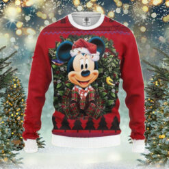 Mice Noel Happy Mickey Mouse Disney Ugly Christmas Sweater Gift For Holiday 2024