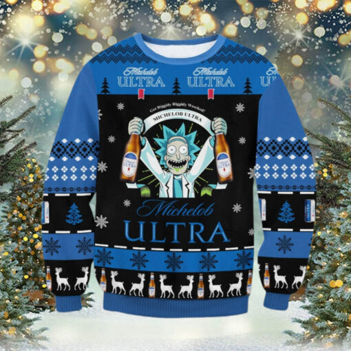 Michelob Ultra Rick Ugly Sweater