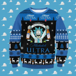 Michelob Ultra Rick Ugly Sweater