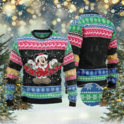 Mickey Merry Christmas Cartoon Disney Ugly Christmas Sweater Gift For Men And Women